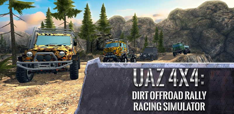 🚗🏁UAZ 4x4: Dirt Offroad Rally Racing Simulator