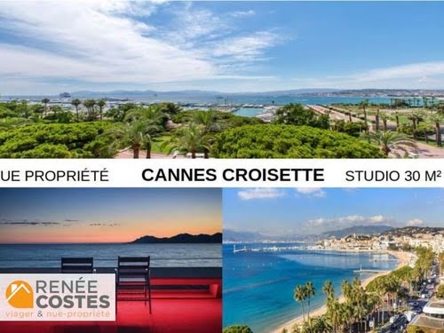 Vente viager 1 pièce 31 m² à Cannes (06400), 471 520 €