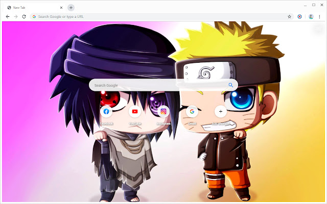 Naruto Chibi Wallpapers New Tab