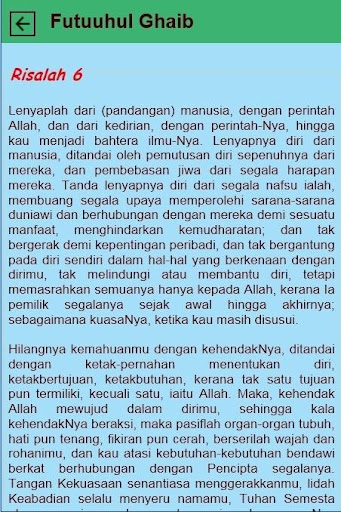 Futuuhul Ghaib Terjemah