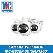 Camera Wifi Quay Quét Full Color 5Mp Imou Ipc - Gs7Ep - 5M0We Cảnh Báo Chủ Động: Bật Đèn Và Hú Còi - Hàng Chính Hãng