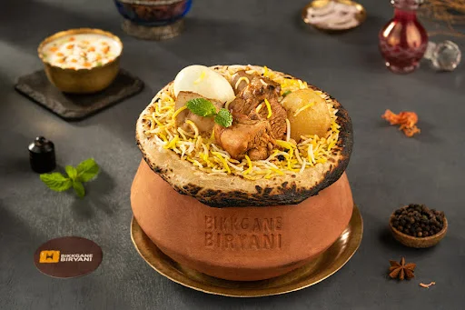 Handi Chicken Kolkata Biryani