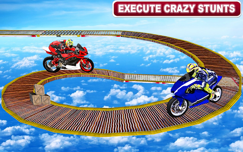  Racing Moto Bike Stunt : Impossible Track Game- 스크린샷 미리보기 이미지  