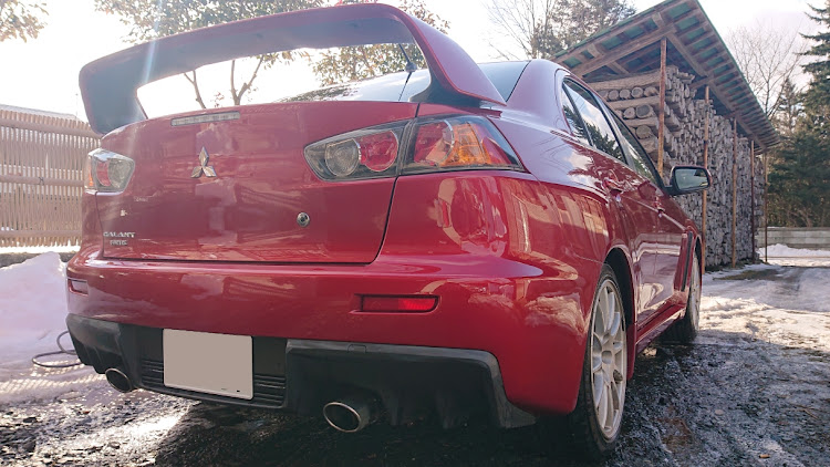 ランサーエボリューションの秋田・洗車・CZ4A・ランサーエボリューションＸに関するカスタム事例の投稿画像4枚目
