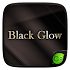 Black Glow GO Keyboard Theme4.5