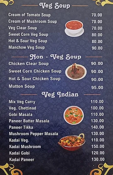 Qurbani Biryani menu 