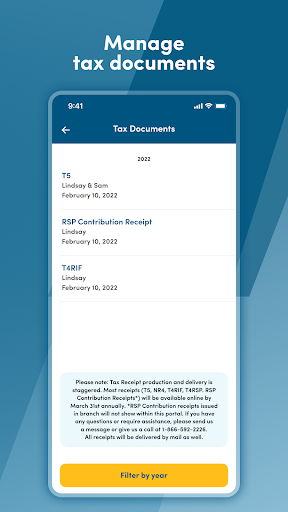 Screenshot Meridian Mobile Banking