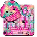 Hot Pink Cupcake Keyboard Theme 1.0 APK Download