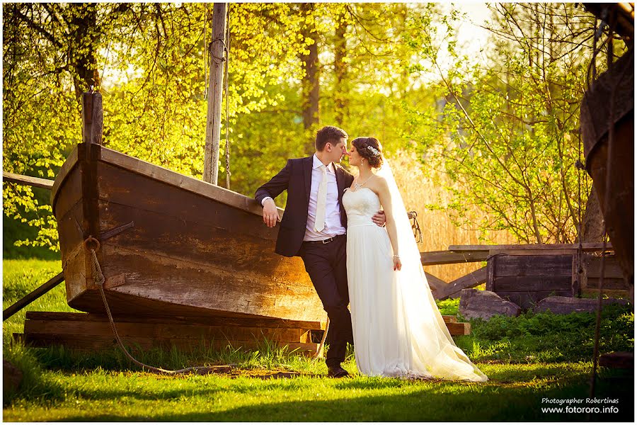 Photographe de mariage Robertinas Valyulis (fotororo). Photo du 20 juillet 2016