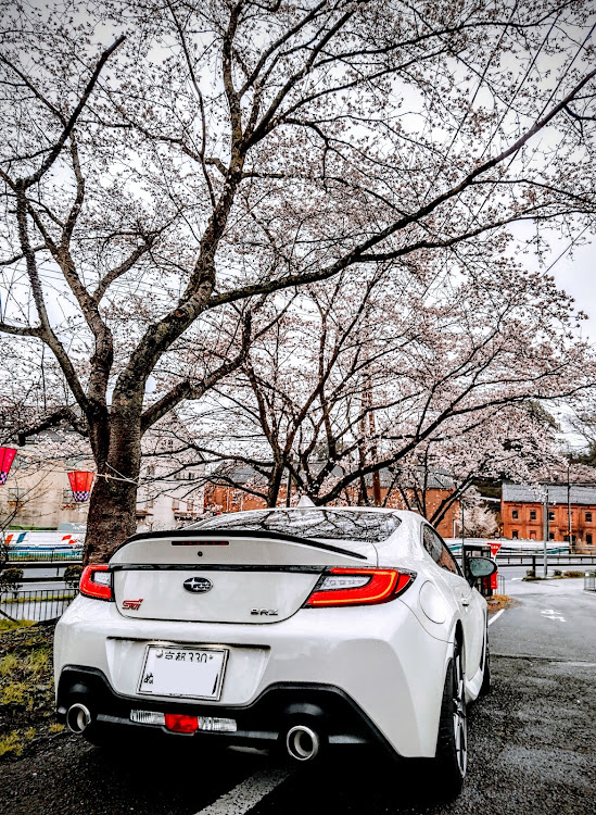 BRZの春めき桜・桜坂♪♪♪・雨☔️だけど～・仕事帰りにﾊﾟｼｬｯ! Σp[【◎】]ω･´)に関するカスタム事例の投稿画像9枚目