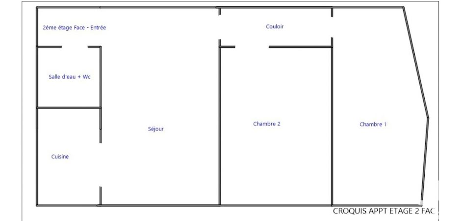 Location  appartement 3 pièces 47 m² à Maisons-Alfort (94700), 1 240 €