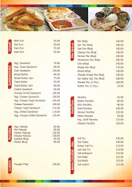 Sai Satkar menu 2