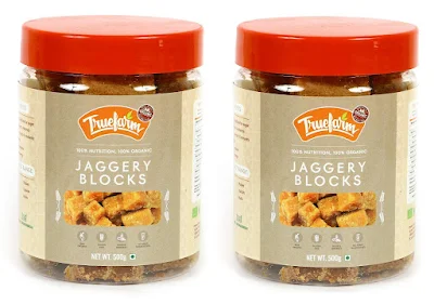 Truefarm Organic Jaggery Blocks - 1000g