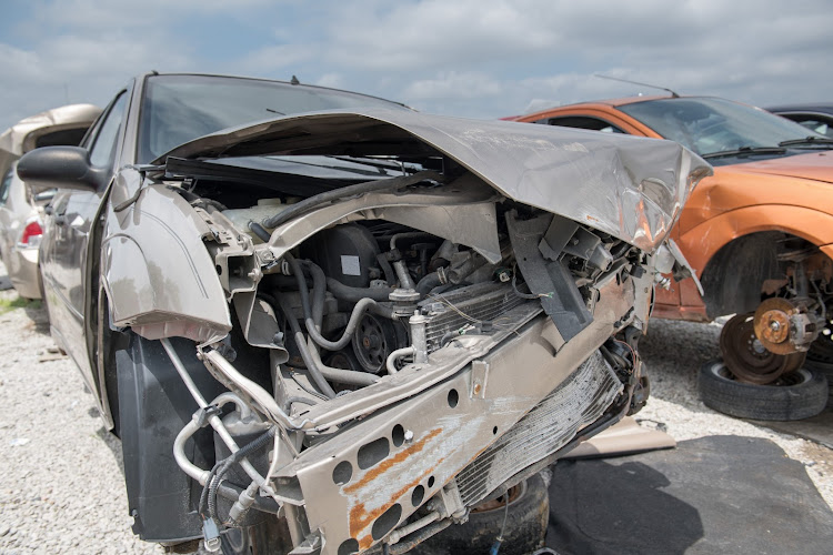 A damaged car can be classified as a 'total loss' when it is deemed structurally irreparable or uneconomical to repair.