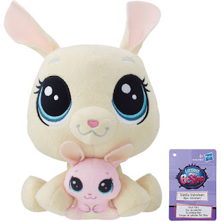 Мягкая игрушка Littlest Pet Shop Плюшевые парочки Vanilla Velvetears и Bijou Velvetears 16 см Hasbro за 999 руб.