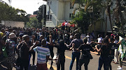 DUT protest 