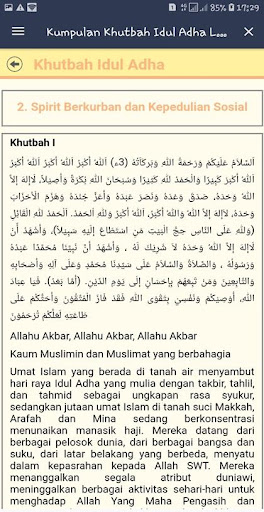 Kumpulan Khutbah Idul Adha Lengkap