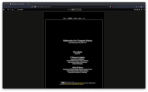 PDF Dark Theme