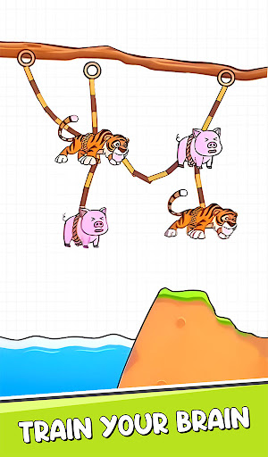 Screenshot Rope Rescue: Cut Save Puzzle