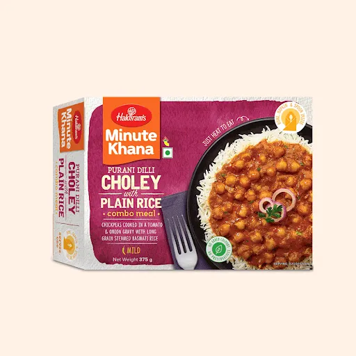 RTE Choley With Plain Rice (375g)