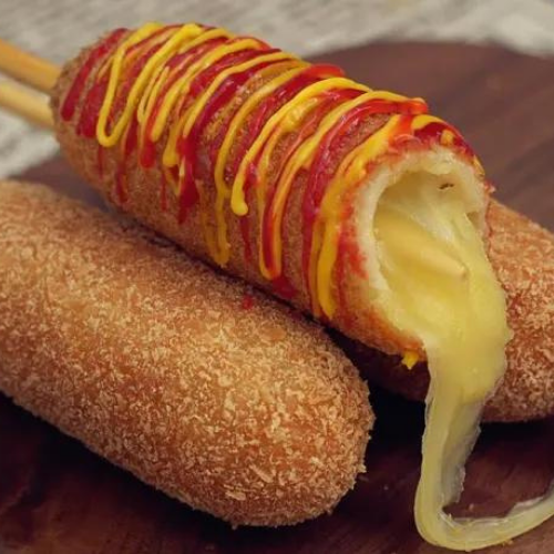 Corn Dog Mozzarella