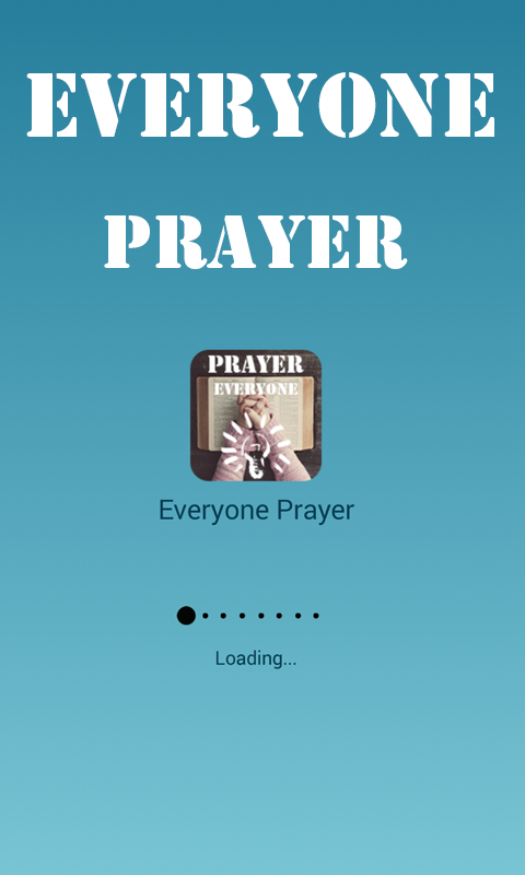 Android application Prayer Everyone screenshort