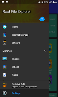 Root File Explorer - Verbinden Sie Ihre Konten Screenshot