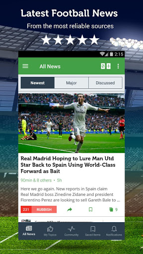 Screenshot Football News: Soccer Updates