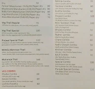 Prajwal The Restaurant menu 1