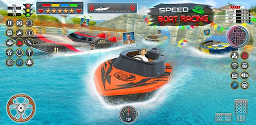 Speed Boat Racing: Boat games