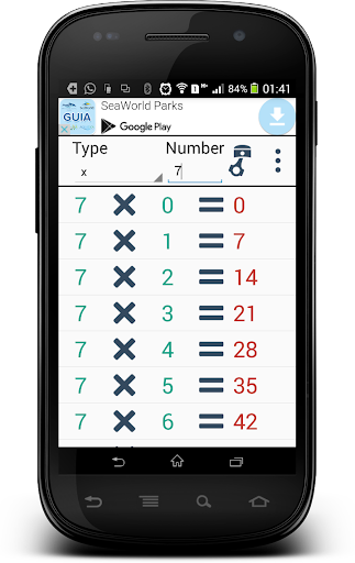 Times Tables