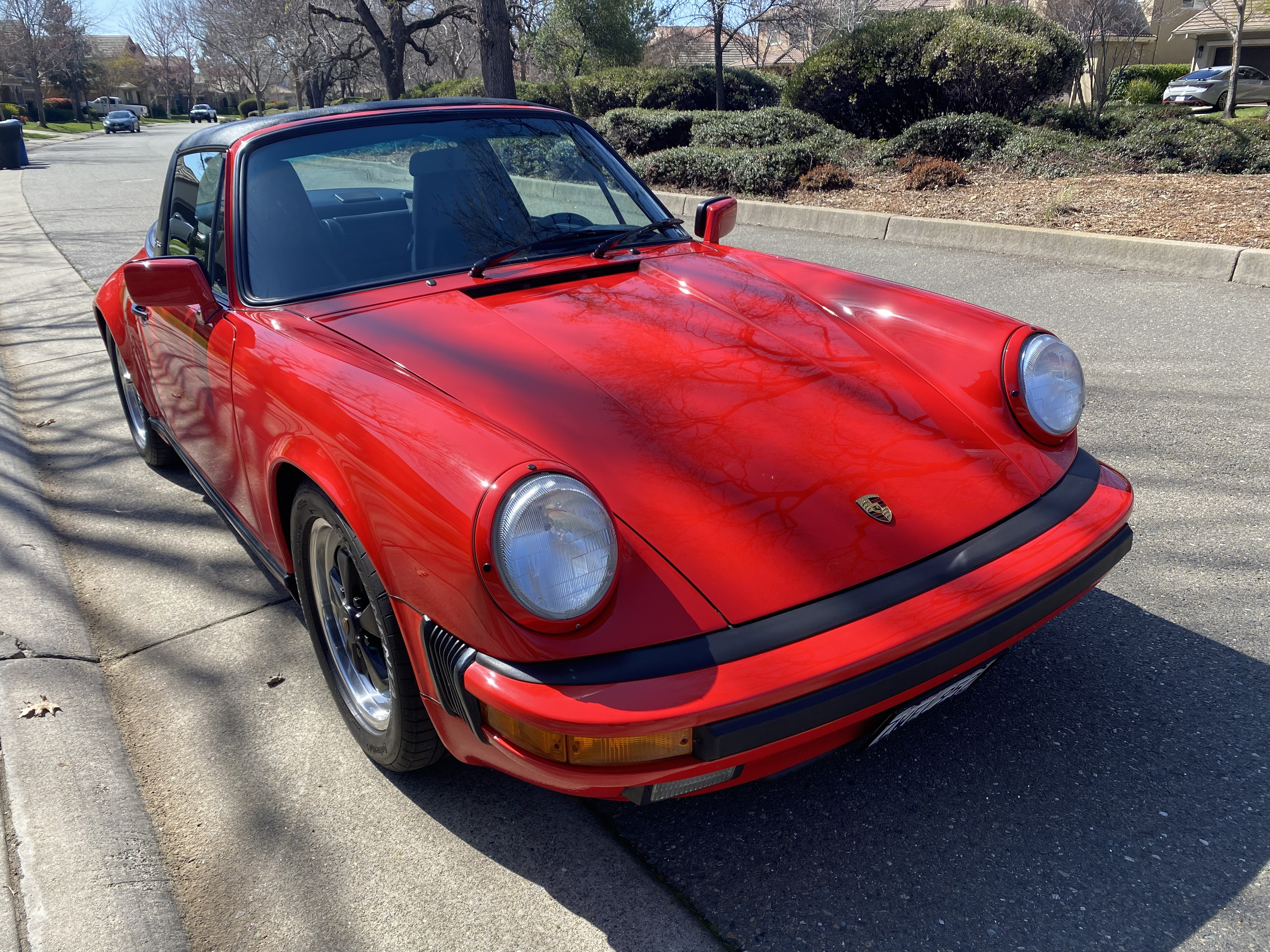 88 Porsche 911 Targa Hire CA