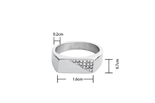 Title 1, Street Titanium Steel Finger Ring Cold And Indi...
