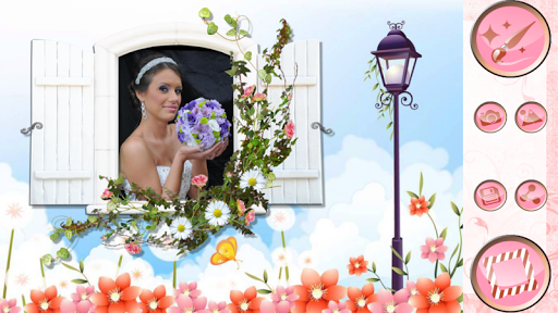 Flower Photo Frame Editor