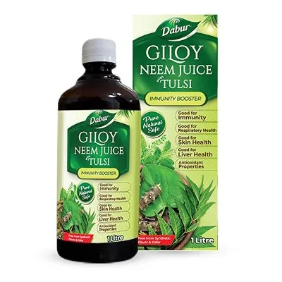 Dabur Giloy Neem Juice With Tulsi 1 Ltr