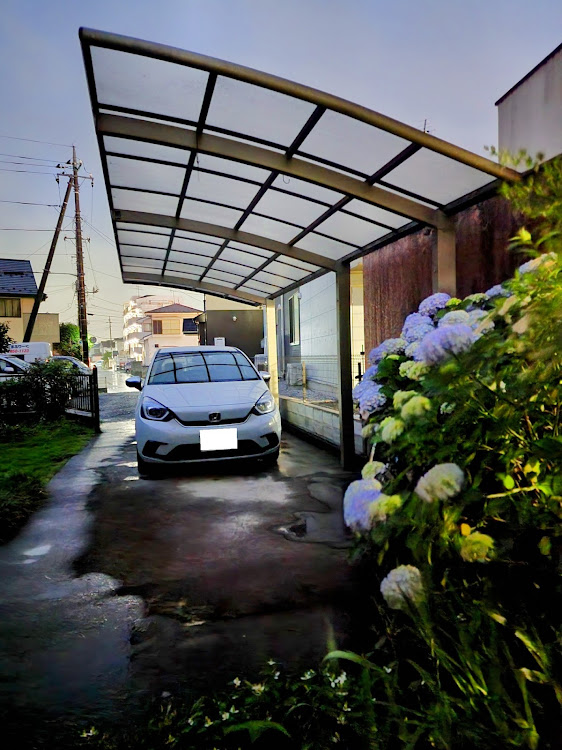 フィットの武蔵野フーズ所沢工場・自宅の駐車場に関するカスタム事例の投稿画像12枚目