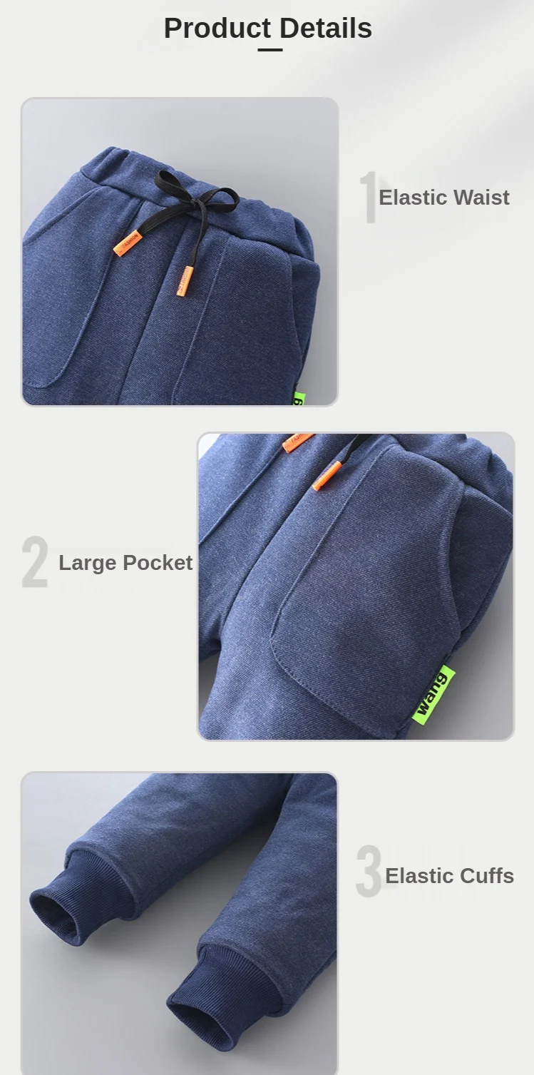 Title 8, Warme babybroek met fleece voering en padding v...