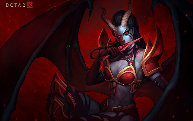 Dota 2 Queen Of Pain 1280 x 1024 chrome extension