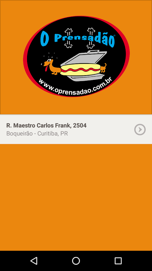 Android application O Prensadão screenshort