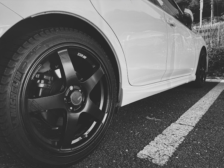 インプレッサ スポーツのドライブ・SSR・ブラック・２月も宜しくお願いしますに関するカスタム事例の投稿画像1枚目