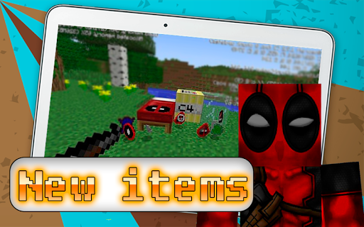 Mod Deadpool for Minecraft