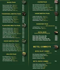 The Betel Leaf Co - Originally from Bangalore menu 2