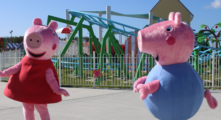 Peppa and George