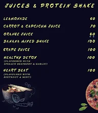 Fitness & Food menu 1