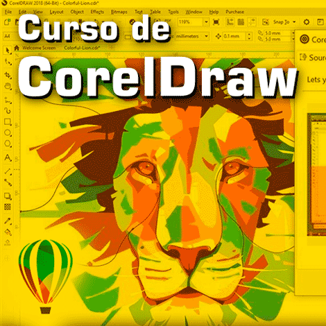 baner de curso de coreldraw