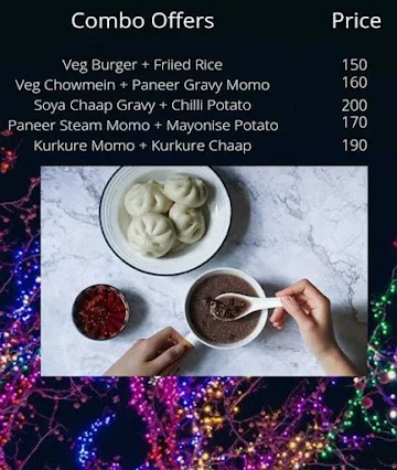 Ravi Momos menu 