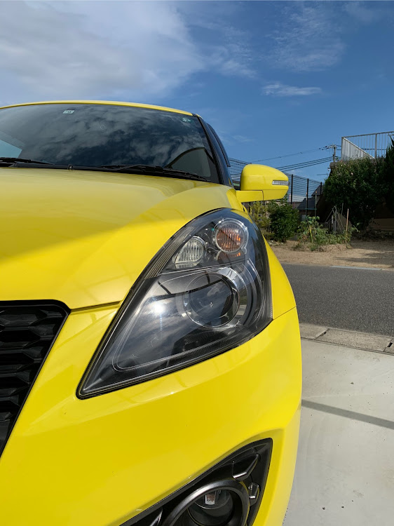 スイフトスポーツのシュアラスター・ZeroRevive・ヘッドライト磨き・ヘッドライトコーティングに関するカスタム事例の投稿画像5枚目