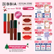 Son Kem Lì Bbia Last Velvet Lip Tint - Màu Hot Nàng Yêu (02, 12, 25, 38, A1) 5G - Bbia Official Store