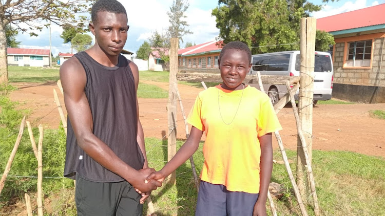 Aron Kiprop and Naomi Jepkoech