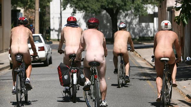  What happens when we ban lycra. File image. 